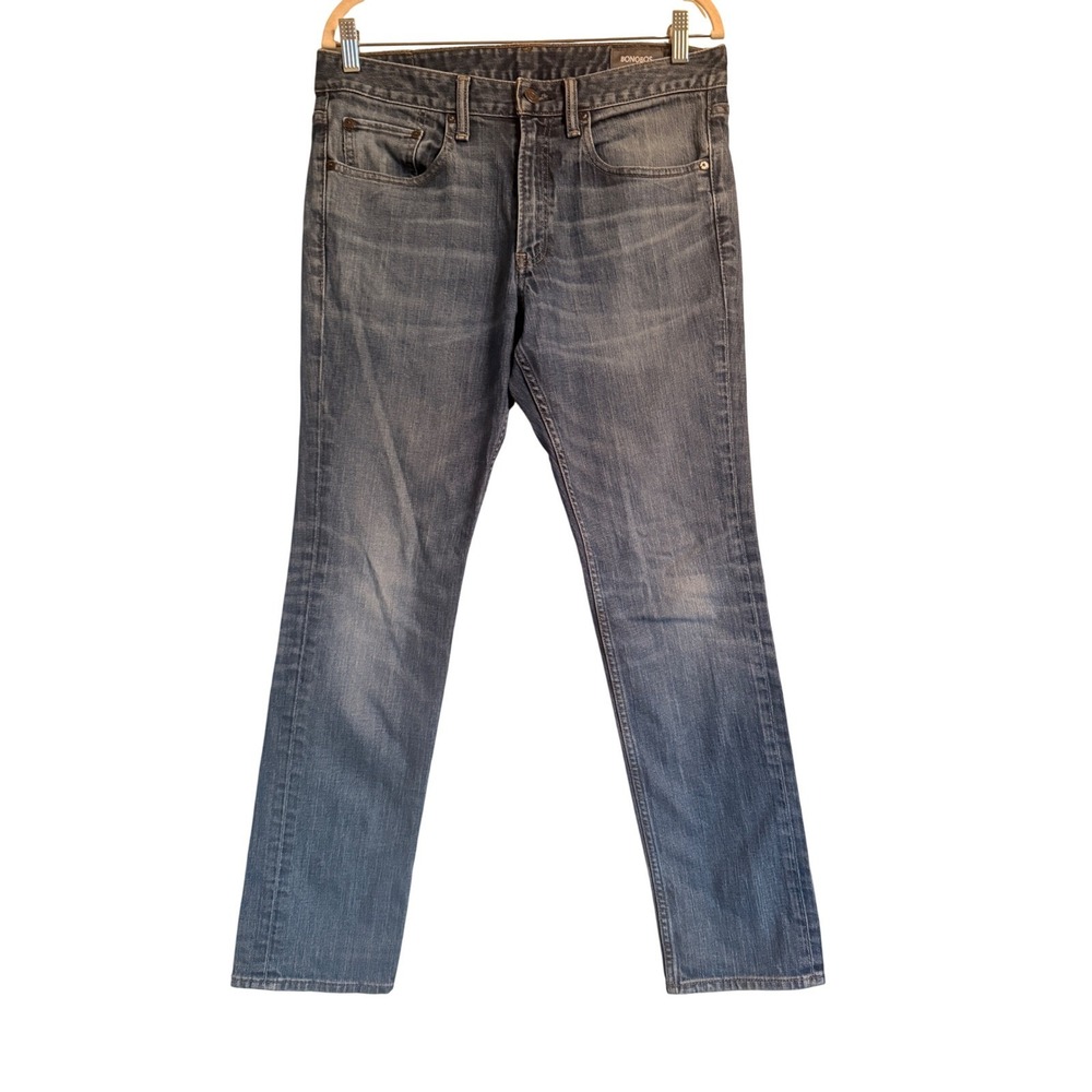Everyday Office Bonobos The Blue Jean 33x30 Medium Wash Straight Leg Jeans